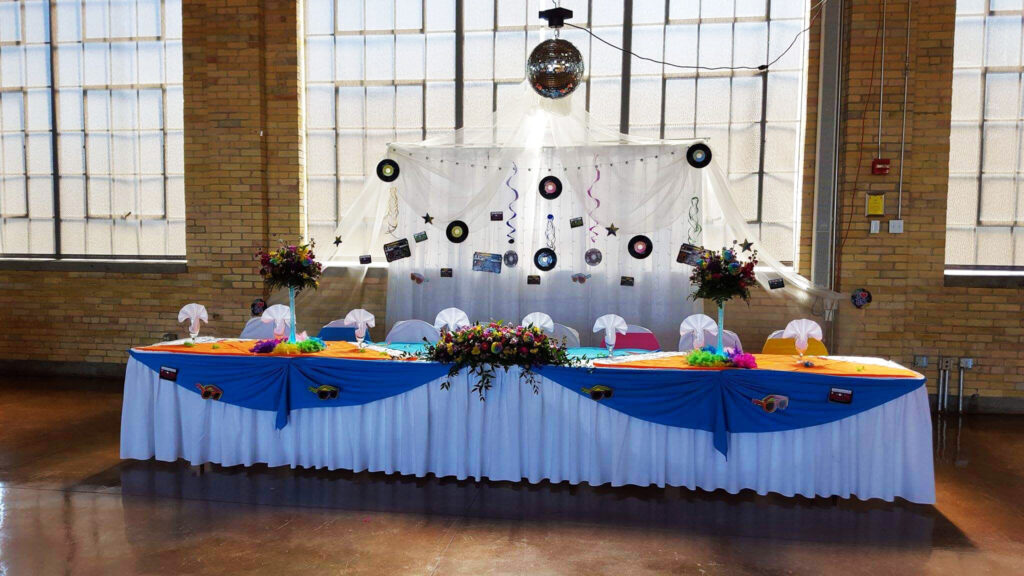 Disco themed party